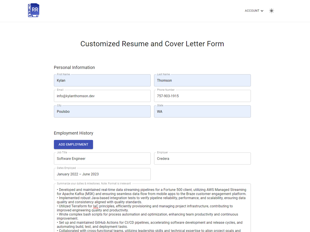 Resume Revival